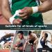 EXCEART 6 Rolls Athletic Tape - Self-Adhesive Sports Wrap for Ankle Knee & Wrist - Elastic Cotton Gaffer Tape for Physiotherapy - International Shipping Available - Buy Online on GoSupps.com