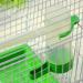 Smaroll 4PCS Birds Feeder Plastic Drinker Waterer Clips - Cage Food & Water Dispenser for Sparrow, Parrots, Budgie, Cockatiel, Lovebirds, Chicken Coop - L Birds Water Feeder - Buy Online on GoSupps.com