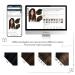 Vivien Treat Real Hair Extensions - 18-Inch Brown Ombre Tressen 100g #2/8/2 for Lush Volume - Buy Online on GoSupps.com