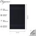 Class Home Collection Terry Cloth Bath Towels - 100% Cotton Pack of 4 70x140 cm Black - Luxury Bath Linens for Home - Buy Online on GoSupps.com
