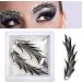 Women Handmade False Eyebrows - Adhesive Fake Eyebrows Halloween Masquerade Costume Cosplay Accessories for Adults Women Men Eyebrows4 - Buy Online on GoSupps.com