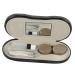 Zerodeko 1 Set glasses case with double usage purpose Multifunctional storage box travel set travel set Double-layer glasses case.