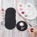 36 Pieces 4 inch Round Black Kraft Coaster Cards - Thick Kraft Paper for Mandala Painting and DIY Decorations - Buy Online on GoSupps.com