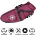 Winter Dog Jackets - Windproof & Waterproof 2-in-1 Fleece Coat for Small Dogs | Warm Violet Vest - Buy Online on GoSupps.com