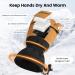ATERCEL Waterproof Touchscreen Ski Gloves | Snowboard Snowmobile Winter Hiking | Cold Weather Dark Khaki Small - Buy Online on GoSupps.com