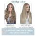 Runature Real Hair Clip-in Extensions - 30cm 12 Inch Dark Ash Blonde & Platinum Blonde 80g 7PCs #19AP60 - Soft Natural Look for Effortless Style - Buy Online on GoSupps.com