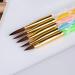 5pcs Nail Art Brush Set - Fashion Nail Painting Pens for Home Manicure - International Shipping Available - Buy Online on GoSupps.com