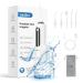 Water Flosser for Teeth Cordless Water Jet Flosser Oral Irrigator Water Dental Flosser Portable Dental Oral Irrigator for Home Travel Office 270ML IPX7 Waterproof 5 Cleaning Modes 5 Jet Tips White 1