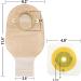 Carbou 21 PCS Ostomy Supplies: Two Piece Drainable Colostomy Bags with Closure for Ileostomy Stoma Care - Cut-to-Fit Barrier, 15 Bags + 6 Barrier - Buy Online on GoSupps.com