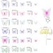 60 Blue Purple Butterfly Cake Toppers with Happy Birthday Topper | 3D Mixed Size Color Decoration Set for Birthday & Wedding Party Supplies - Buy Online on GoSupps.com