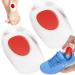 Sulpo gel - heel cushion - jet inserts against heel spur insert shoes - heel protection for shoes - gel insole men's women - heel pillow silicone 36 - 39 1 pair