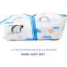 Chilsuessy 2.5 Tog Baby Sleeping Bag | Penguin Family Design | 100% Cotton Nursery Bedding | 130cm/4-6 Years | All Year Round Wearable Blanket - Buy Online on GoSupps.com