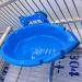 luminiu Bird Bath Bowl Cage Hanging Bathing Box Bird Baths Tub Bowl Basin Parrot Bathing Tubs For Small Birds Bathing Room Feeder 18x10x4cm - Buy Online on GoSupps.com