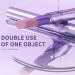 Sassytip 2-En-1 Cuticle Oil Pen Cuticle Pusher Nail Oil Pen with Ceramic Tip Cuticle Treatment for Hangnails Huile Cuticules Ongles Stylo Stylos Huile Pour Emollient Cuticule Dry & Damaged Nails (3) - Buy Online on GoSupps.com