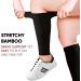 BAMS Plus Size Calf Compression Sleeve | Extra Wide Leg Support for Shin Splints, Pain Relief, Swelling | Black X-Large - Buy Online on GoSupps.com