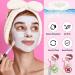 WLLHYF 3 Piece Spa Headband and Wristband Set for Women - White | Elastic Hair and Makeup Headbands to Prevent Spills - Buy Online on GoSupps.com