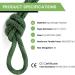 VOXLOVA Rock Climbing Rope  Outdoor Static Climbing Rope  10mm High Strength Safety Rope  Hiking Tree Climbing Fire Escape Rappelling Rope  Fire Rescue Rope 10M(32ft) 20M(65ft) Army Green 32ft - Buy Online on GoSupps.com
