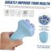 Gleavi 2-in-1 Ice Cream Massage Roller - Manual Muscle & Facial Roller for Yoga & Hair Growth | International Shipping Available - Buy Online on GoSupps.com