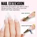Tomicca 5 in 1 Milky White Builder Nail Gel 15ml - UV/LED Rubber Base for Nail Extension Repair & Strengthening - Buy Online on GoSupps.com