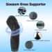Goosom Adjustable Knee Support - 2 Pack Compression Knee Protectors for Sports Slipproof & Breathable (Black XL) - Unisex K50 - Buy Online on GoSupps.com