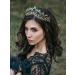 SWEETV Emerald Green Bridal Crown Princess Tiara Headband - Costume Party Accessories - Buy Online on GoSupps.com