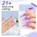 VANREESA Poly Nail Gel Kit 8 Colours Purple Blue Glitter Poly Nail Gel Kit - Buy Online on GoSupps.com