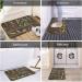 Vanani Fishing Lure Style Flannel Non-Slip Carpet Easy To Take Care Of Moderate Thickness Suitable For Front Door Garage Door Back Door Bedroom And Kitchen. White One Size - Buy Online on GoSupps.com
