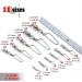 FishTrip Stainless Steel Ball Bearing Fishing Swivels with Snaps Coastlock 30 Pack - Ideal for Saltwater and Freshwater Fishing - #0-10# Size Range - 30pcs - Buy Online on GoSupps.com