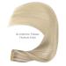 Shop If-alife 20pcs Remy Real Hair Tape Extensions - 22 Inch Ashblond & Gold Blonde | Silky Straight Invisible Skin Weft - Buy Online on GoSupps.com