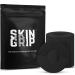 Skin Grip CGM Patches for Infusion Set or Freestyle Libre (20-Pack) Waterproof & Sweatproof for 10-14 Days Pre-Cut Adhesive Tape Continuous Glucose Monitor Protection (Black)