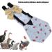 Washable Goose Clothes Diapers for Chickens & Ducks | Prevent Extravasation | Frenma Blue Flower (Size S) - Buy Online on GoSupps.com
