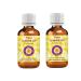 Deve Herbes Pure Linseed Oil (Linum usitatissimum) Cold Pressed (Pack of Two) 100ml X 2 (6.76 oz)