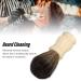 Men's Beard Brush with Synthetic Bristles - Portable Shaving Foam & Barber Neck Duster - Ideal for Grooming & Cleaning - Buy Online on GoSupps.com