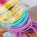 6 Boxes Ponytail Ropes for girls Bracelet Hair Ties for Women no crease hair ties elastic bracelets head bands for womens hair ribbon ponytail holder small women's plate - Buy Online on GoSupps.com