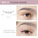 10 Pairs Manga Lashes - Japanese Style Natural 3D Eyelashes with Clear Band for Cosplay Makeup | Short & Lightweight (Pack of 1 - Buy Online on GoSupps.com