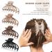 8 Pack Large Claw Clips for Thick Hair - Variety Pack for Women - Strong Hold Jaw Clips for Thick Hair - Nonslip Neutral Claw Clips (4.1'' 4.7'') - Buy Online on GoSupps.com