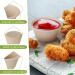 Romooa 2 oz Bagasse Fiber Souffle Cups - 300 Count | Disposable Mini Paper Condiment Bowls for Snacks, Desserts & Sauces - Beige - Buy Online on GoSupps.com