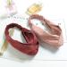 15PCS Solid Color Women Twisted Headbands - Vintage Suede Criss Cross Elastic Hair Bands for Girls & Women - Buy Online on GoSupps.com