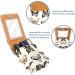 Travel Lipstick Organizer Case - Portable Makeup Bag with Mirror & Hand-Drawn Butterflies Design | Shop Now - Buy Online on GoSupps.com