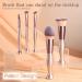 BS-MALL Premium Synthetic Makeup Brushes Set - 14 Rose Brushes Stand Up for Foundation, Powder, Concealers, and Eye Shadows - Buy Online on GoSupps.com
