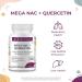 Body Kitchen Mega NAC 600mg with Quercetin | Supports Respiratory Health & Immune Function | Promotes Liver & Kidney Detox | Veggie Caps - Buy Online on GoSupps.com