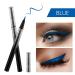 Blue Waterproof 4D Silk Fiber Lash Mascara with Eyeliner & Folding Comb Brush - Lengthening, Volumizing, Long-Lasting, Natural Eye Makeup - Buy Online on GoSupps.com