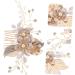 Hair Comb Princess Headband Aesthetic Hair Accessories Hair Styling Accessories Flower Clips Birthday Headpiece Wedding Hair Accessories Hair Clips Decor Headgear Leaf Bride Pearl - Buy Online on GoSupps.com