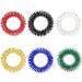 Massage Rings Set - 6 Colorful Spiky Sensory Finger Rings for Stress Relief Acupressure & Fidgeting - Noiseless Stress Reducer for Adults & Teens - Buy Online on GoSupps.com