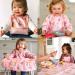 Bibetta Wipeezee Premium Baby Weaning Bibs | Waterproof Coverall Bibs for Toddler Boy Girl | Eco-Friendly & Durable | Pink - Yummy Treats - Buy Online on GoSupps.com