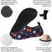 Superhero Kids Water Shoes - Non-Slip Quick-Dry Aqua Shoes for Beach, Swimming, Surfing - Boys Girls 9-10.5 Little Kid - Buy Online on GoSupps.com