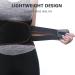 Lumbar Support Belt Breathable Lumbar Support Belt Compression Belt Adjustable Waist Protector Belt for Herniated Disc and Scoliosis - Buy Online on GoSupps.com