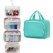 Narwey Hanging Travel Toiletry Bag - Women's Cosmetics Makeup Organizer Teal (Large) - Buy Online on GoSupps.com
