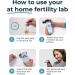 Inito Fertility Monitor & Hormone Tracker | Ovulation Predictor for Women | 15 Test Strips | Compatible with iPhone 15 Pro Max | Track Estrogen LH Progesterone Levels - Buy Online on GoSupps.com