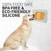 Silicone Licking Mat for Dogs and Cats - Boredom & Anxiety Relief, Slow Feeder Dog Food Mat - Beige, 3 Interactive Puzzles - Buy Online on GoSupps.com